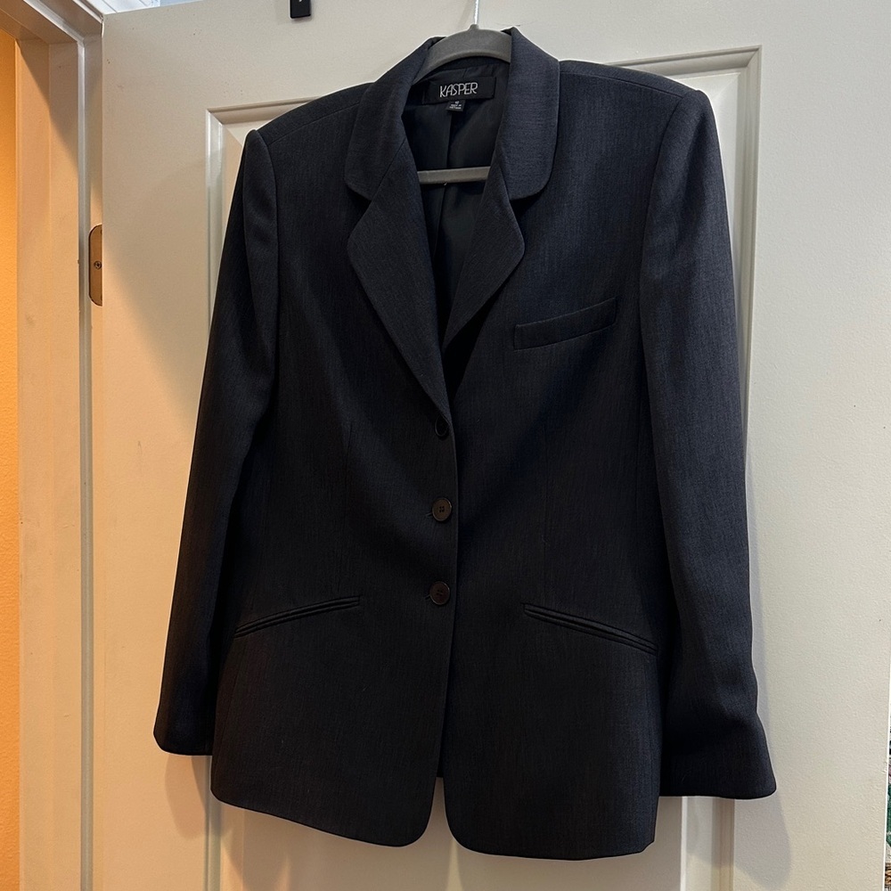 Kasper Women's Charcoal Blazer
